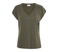 Kaffe, Femme, Tops, Vert, Taille: 46 FR Grape Leaf T-Shirt Top