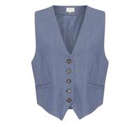 Kaffe Gilet de costume 'Sakura' bleu, Taille 44
