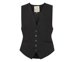 Kaffe Gilet de costume 'sakura' noir, Taille 40