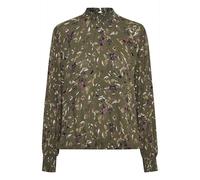 Kaffe - Haut de blouse Amber avec poignets smock - Femme - Blouses et Chemises - Vert - Taille: 48 FR