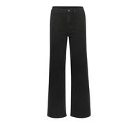Kaffe - Jean Évasé Noir Profond Style Classique - Femme - Jeans - Noir - Taille: 46 FR