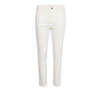 Kaffe - Jeans modernes 7/8 Craie - Femme - Pantalons - Blanc - Taille: 48 FR