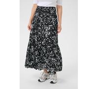 Kaffe Jupe 'Beathe' noir / blanc, Taille 34-36