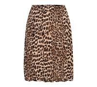 Kaffe - Jupe Courte Léopard Classique - Femme - Jupes - Multicolore - Taille: 48 FR