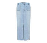 Kaffe - Jupe en Denim Bleu Clair Lavé - Femme - Jupes - Bleu - Taille: 42 FR