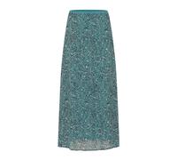 Kaffe - Jupe Graphique Teal/Noir/Blanc - Femme - Jupes - Multicolore - Taille: 42 FR