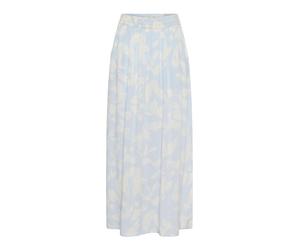 Kaffe Jupe 'KAEdita' crème / bleu pastel, Taille 44