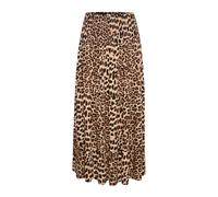 Kaffe - Jupe Leopard Smock Style Classique - Femme - Jupes - Multicolore - Taille: 40/42 FR