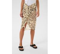 Kaffe Jupe 'Sea' jaune / noir, Taille 40-42