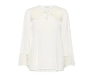 Kaffe - KAapril Lace Blouse - Femme - Blouses et Chemises - Blanc - Taille: 44 FR