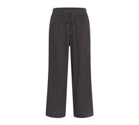 Kaffe - KAmilia Cropped Wide Pants - Femme - Pantalons - Noir - Taille: 42 FR