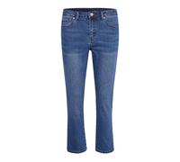 Kaffe - KAsinem Cropped Jeans - Femme - Jeans - Bleu - Taille: 42 FR