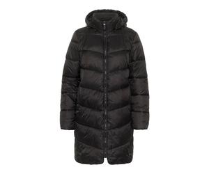 Kaffe - Manteau matelassé avec capuche et poches - Femme - Manteaux - Noir - Taille: 40 FR