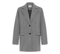 Kaffe Manteau mi-saison 'Saturn' gris chiné, Taille L