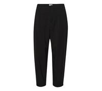 Kaffe Pantalon à pince 'Merle' noir, Taille 38
