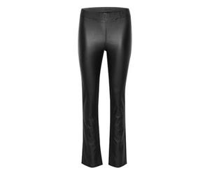 Kaffe - Pantalon Évasé à Taille Élastique - Femme - Pantalons - Noir - Taille: 44 FR