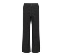 Kaffe - Pantalon Oyster Noir Straight-Leg - Femme - Jeans - Noir - Taille: 36 FR