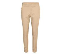 Kaffe - Pantalon Slim-fit - Femme - Pantalons - Beige - Taille: 42 FR