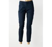 Pantalon chino 7/8 femme KAFFE Lea Bleu 44