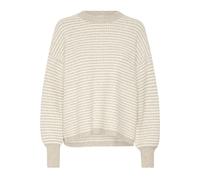 Kaffe - Pull en Tricot Gris Plume - Femme - Pulls - Gris - Taille: 44 FR