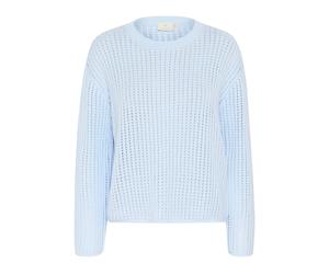 Kaffe - Pull Nantucket Breeze Pullover - Femme - Pulls - Bleu - Taille: 44 FR
