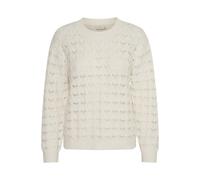 Kaffe Pull-over 'Elena' blanc naturel, Taille XXL