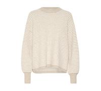 Kaffe Pull-over 'KA Ellery' beige / blanc cassé, Taille L
