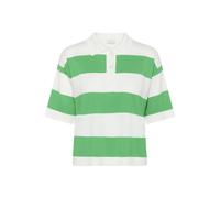 Kaffe Pull-over 'KALizza' vert / blanc, Taille XS