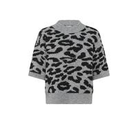 Kaffe Pull-over 'KASandra' gris chiné / noir, Taille XS