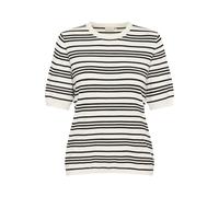 Kaffe Pull-over 'Lizza' noir / blanc cassé, Taille S