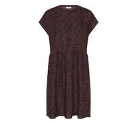 Kaffe Robe 'Beathe' brun foncé / noir, Taille 38