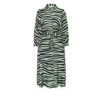 Kaffe Robe-chemise 'Emine Olga' vert pastel / noir, Taille 46