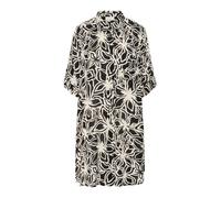 Kaffe Robe-chemise 'Hildur' noir / blanc, Taille 34