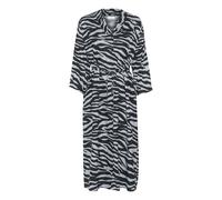 Kaffe Robe-chemise 'KAOlga' gris / noir, Taille 40