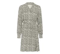 Kaffe Robe-chemise 'Miriam' crème / noir, Taille 38