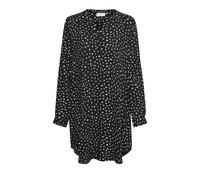 Kaffe - Robe Chemise Noire / Craie Pois - Femme - Robes - Noir - Taille: 44 FR