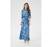 Kaffe Robe-chemise 'Velana' bleu / bleu clair / bleu foncé, Taille 38