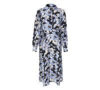 Kaffe Robe-chemise 'Victoria' beige / bleu / noir, Taille 42