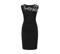 Kaffe Robe fourreau 'KA India' noir, Taille 36