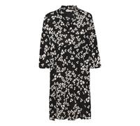 Kaffe Robe 'Hera Amber' crème / orange / noir, Taille 36
