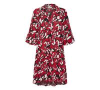 Kaffe Robe 'Hera' rouge / noir / blanc, Taille 46