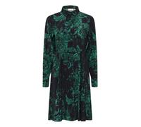 Kaffe Robe 'Isa' vert foncé / noir, Taille 36