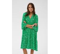 Kaffe Robe 'KAellen' vert / blanc, Taille 34