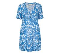 Kaffe Robe 'KAtara' azur / blanc, Taille 42