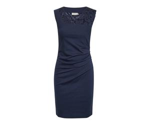 Kaffe - Robe Vivi Midnight Marine avec Dentelle - Femme - Robes - Bleu - Taille: 36 FR