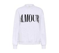 Kaffe Sweat-shirt 'KAMelody' gris clair / noir, Taille L