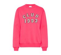 Kaffe Sweat-shirt 'Viola' rose clair / noir / blanc, Taille L