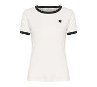 Kaffe T-shirt 'KALilian' noir / blanc, Taille XL