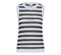 Kaffe Tops en tricot 'KAHillay' bleu pastel / brun foncé, Taille XS