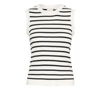 Kaffe Tops en tricot 'Lilybeth' noir / blanc, Taille XXL